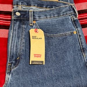 Levi’s 505 Regular. Size 34x34. Color Blue. New with tags